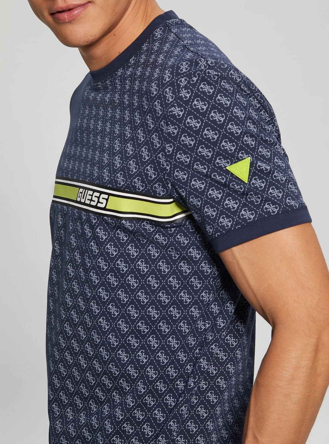 Eco Blue Logo Jamey Active T-Shirt