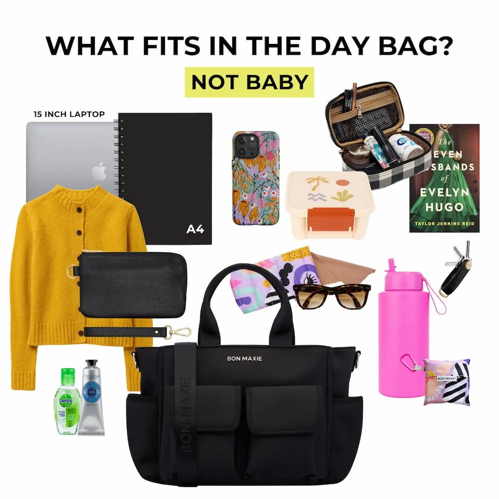 Everyday Multi-Pocket Tote Bag -- Leopard