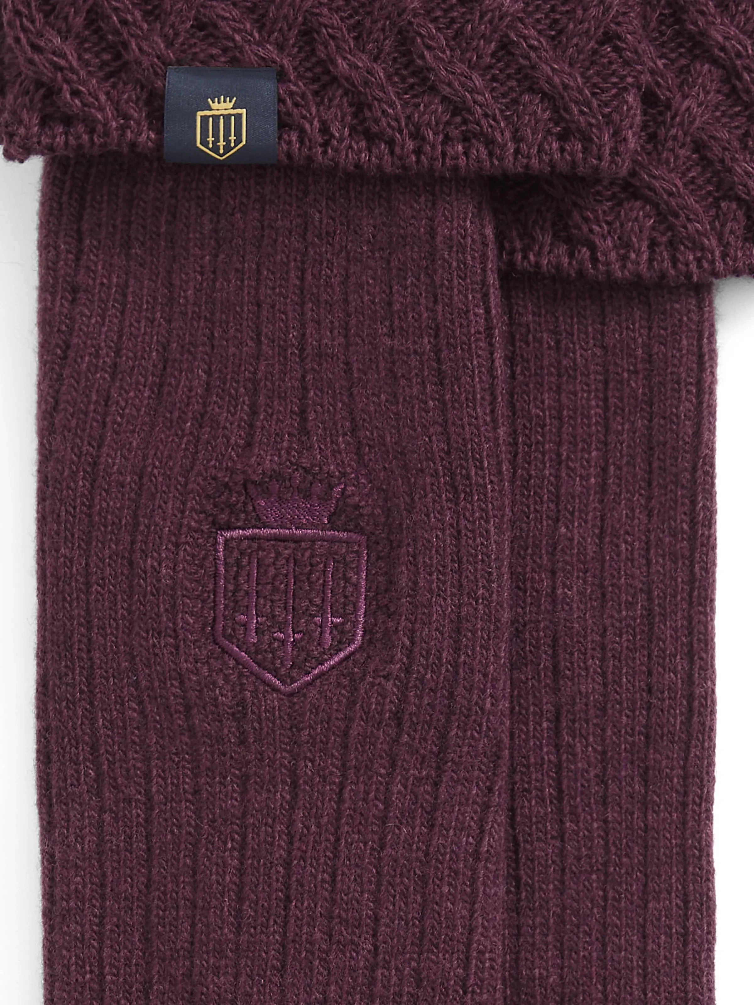 Explorer Merino Socks - Plum