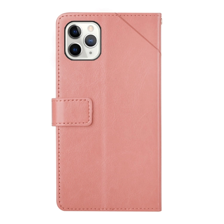 For iPhone 11 Y Stitching Horizontal Flip Leather Phone Case with Holder  Card Slots