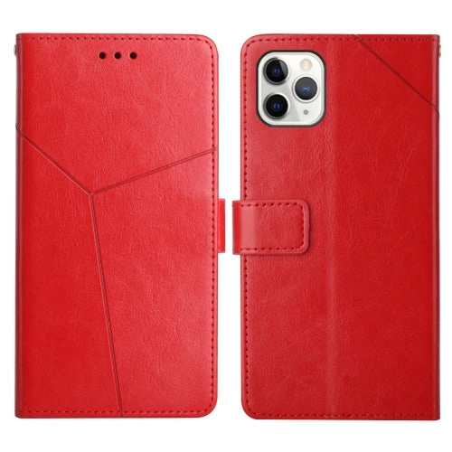 For iPhone 11 Y Stitching Horizontal Flip Leather Phone Case with Holder  Card Slots