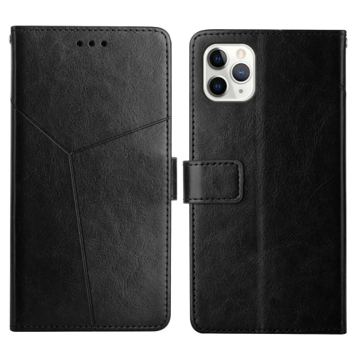 For iPhone 11 Y Stitching Horizontal Flip Leather Phone Case with Holder  Card Slots