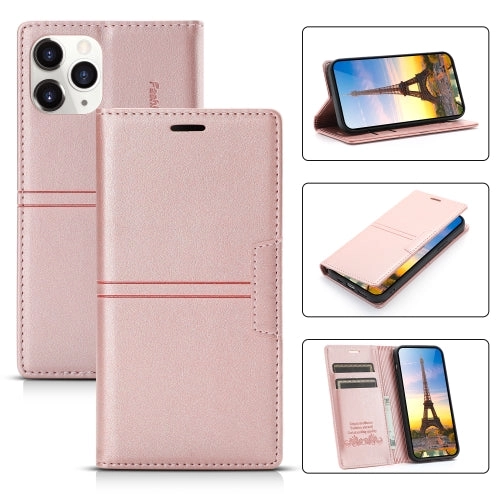 For iPhone 12 Dream Magnetic Suction Business Horizontal Flip PU Leather Case with Holder