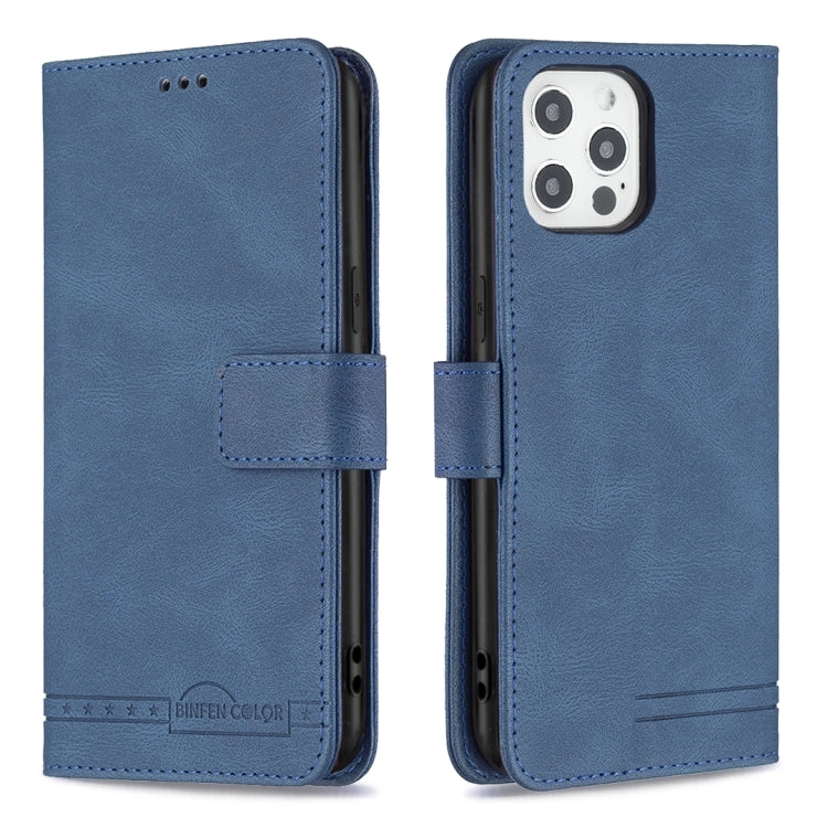For iPhone 12 Magnetic Clasp RFID Blocking Anti-Theft Leather Case with Holder  Card Slots
