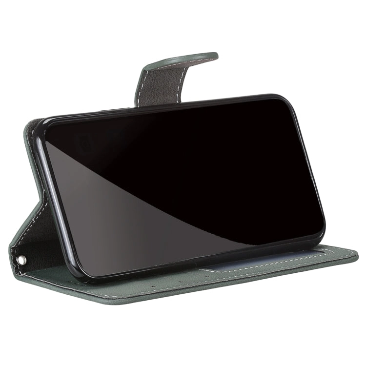 For Samsung Galaxy Note 20 Retro Frosted Horizontal Flip PU Leather Case with Holder  Card
