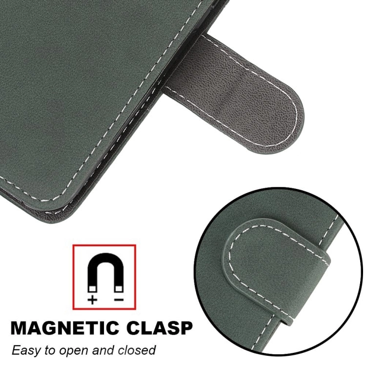 For Samsung Galaxy Note 20 Retro Frosted Horizontal Flip PU Leather Case with Holder  Card
