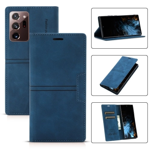 For Samsung Galaxy Note20 Dream Magnetic Suction Business Horizontal Flip PU Leather Case with