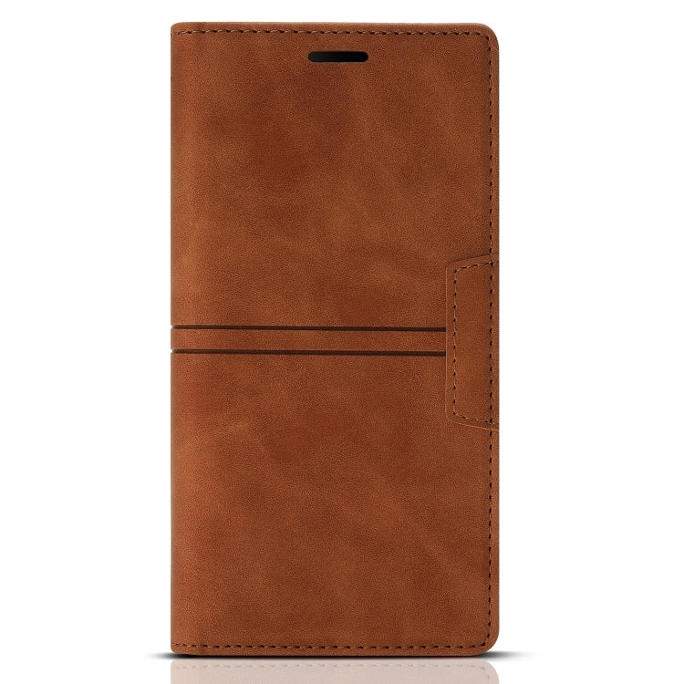 For Samsung Galaxy Note20 Dream Magnetic Suction Business Horizontal Flip PU Leather Case with