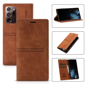 For Samsung Galaxy Note20 Dream Magnetic Suction Business Horizontal Flip PU Leather Case with