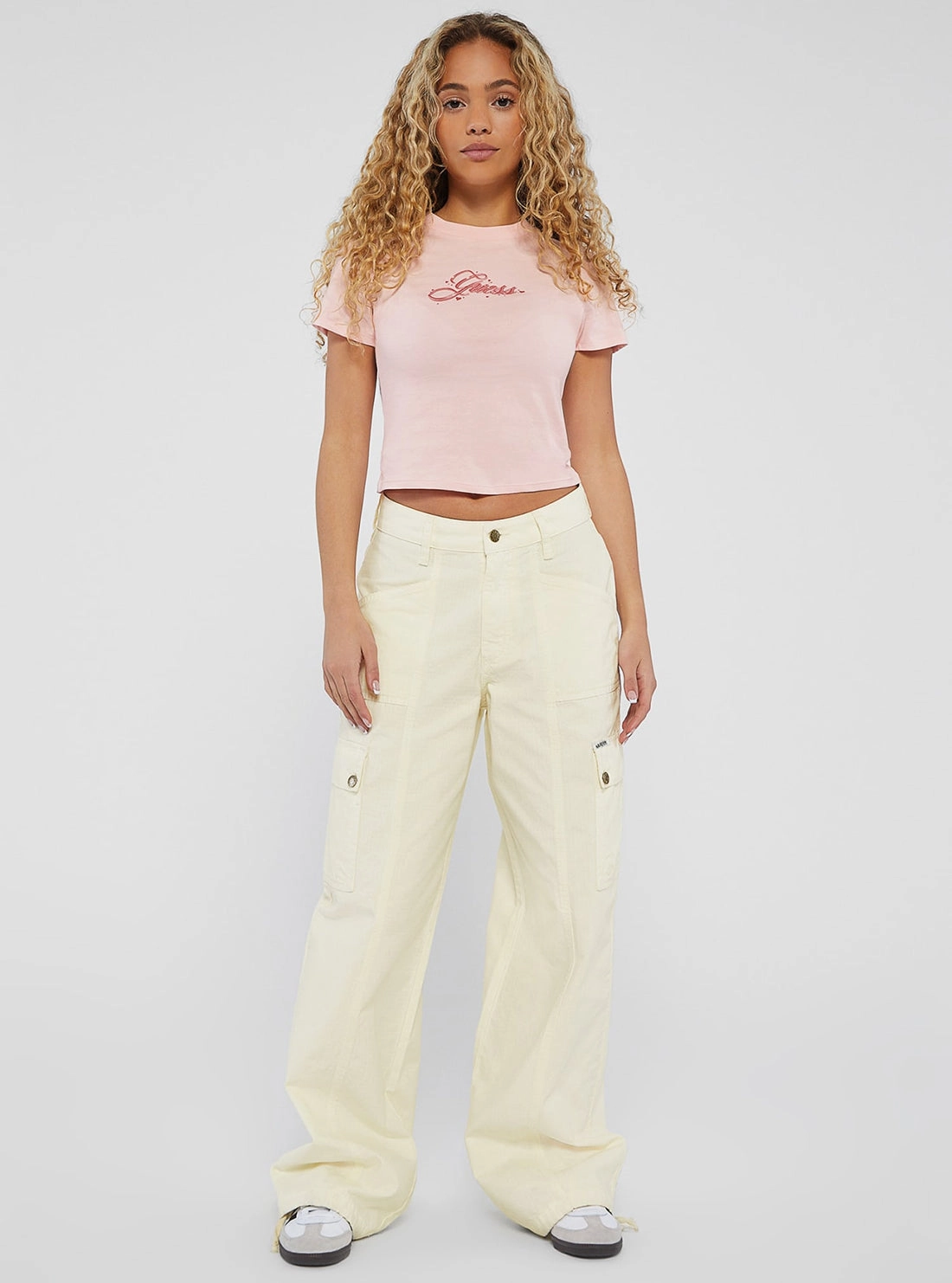 Guess Originals Pink Airbrush T-Shirt