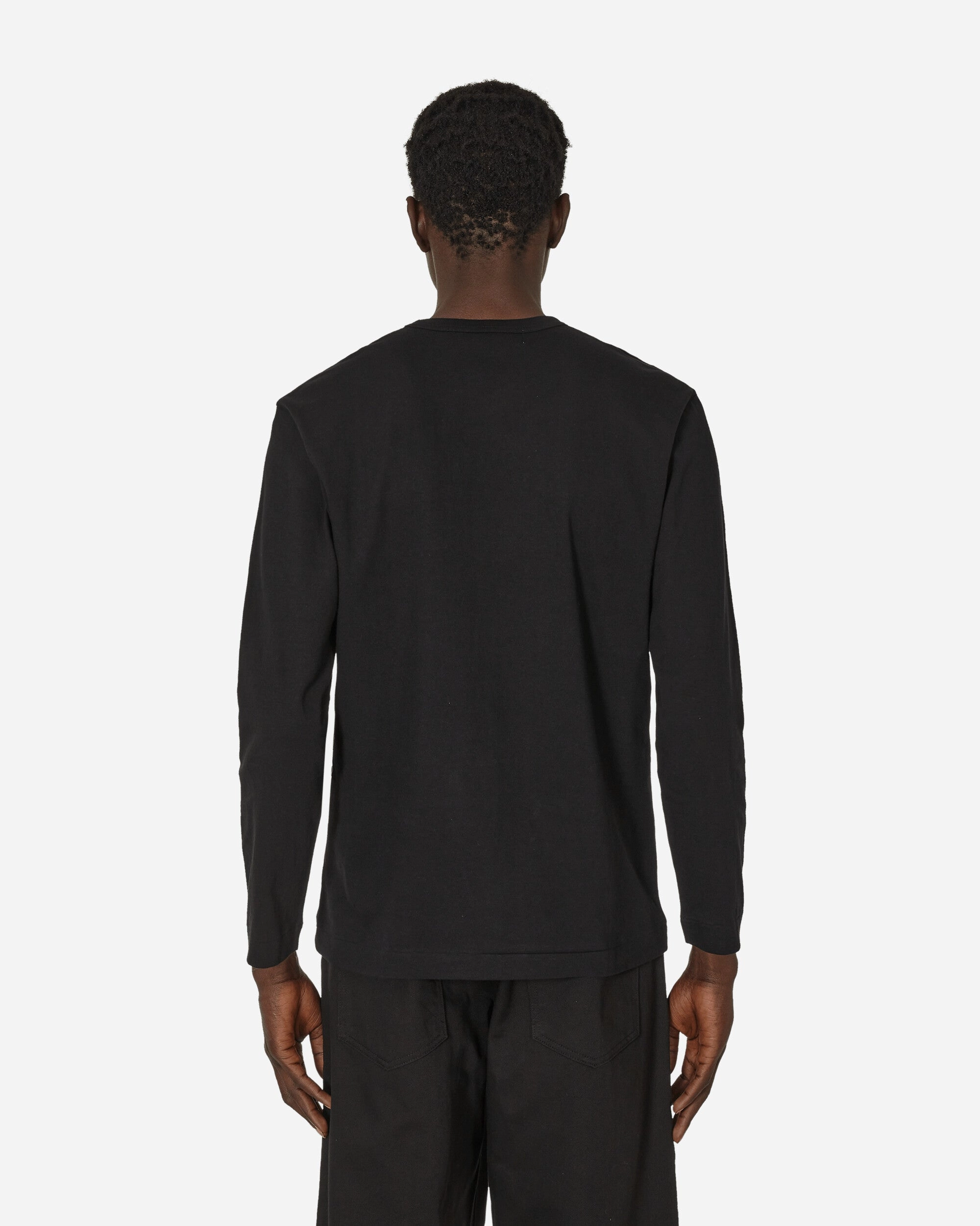 Heart Longsleeve T-Shirt Black