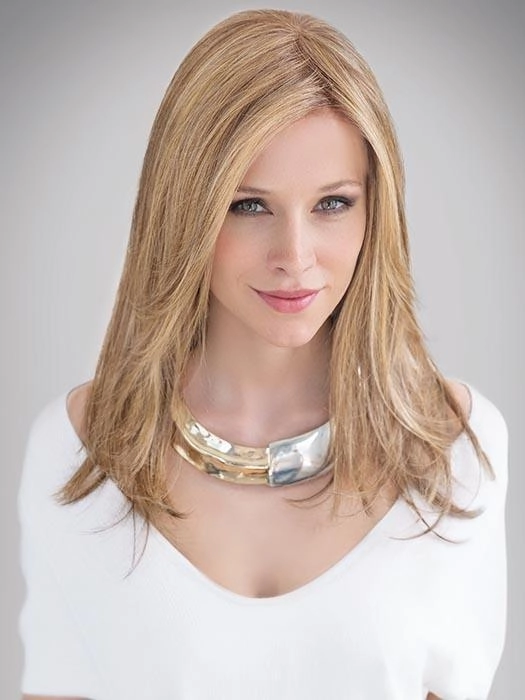 Image | Human Hair/Synthetic Blend Lace Front Wig (Hand-Tied)