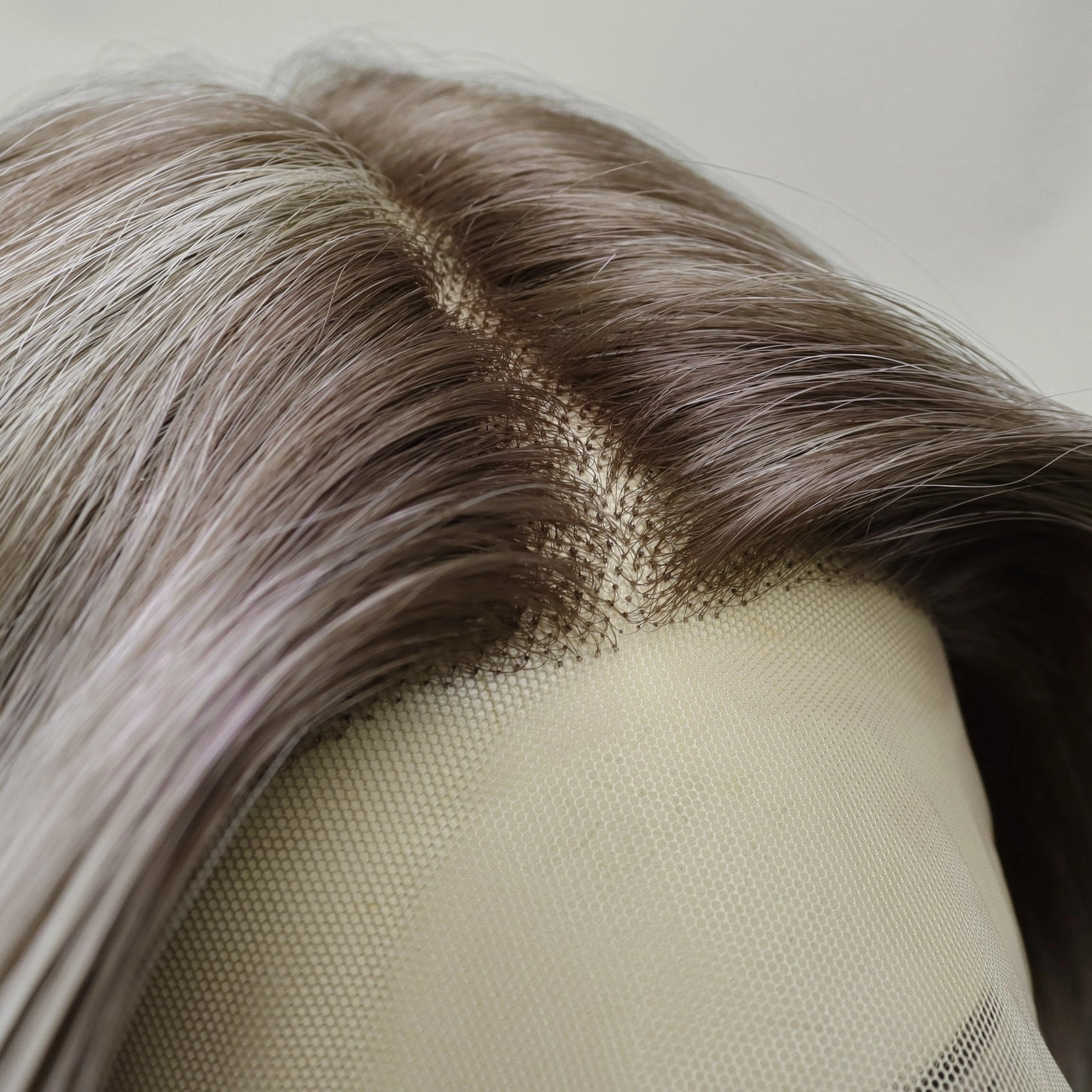 IMstyle Astra T-part Glueless lace front silver mist with soft rooting layer cut 24 inches wig TK117-Y103-60