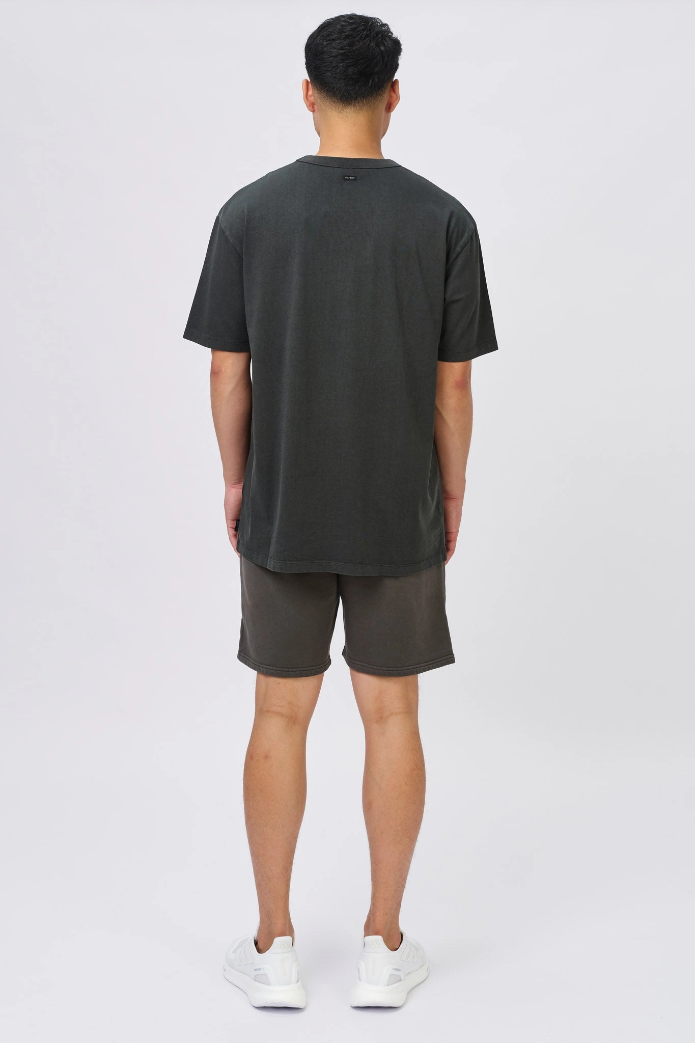 INSPORT MEN'S EASTON WASHED BLACK OVERSIZED TEE