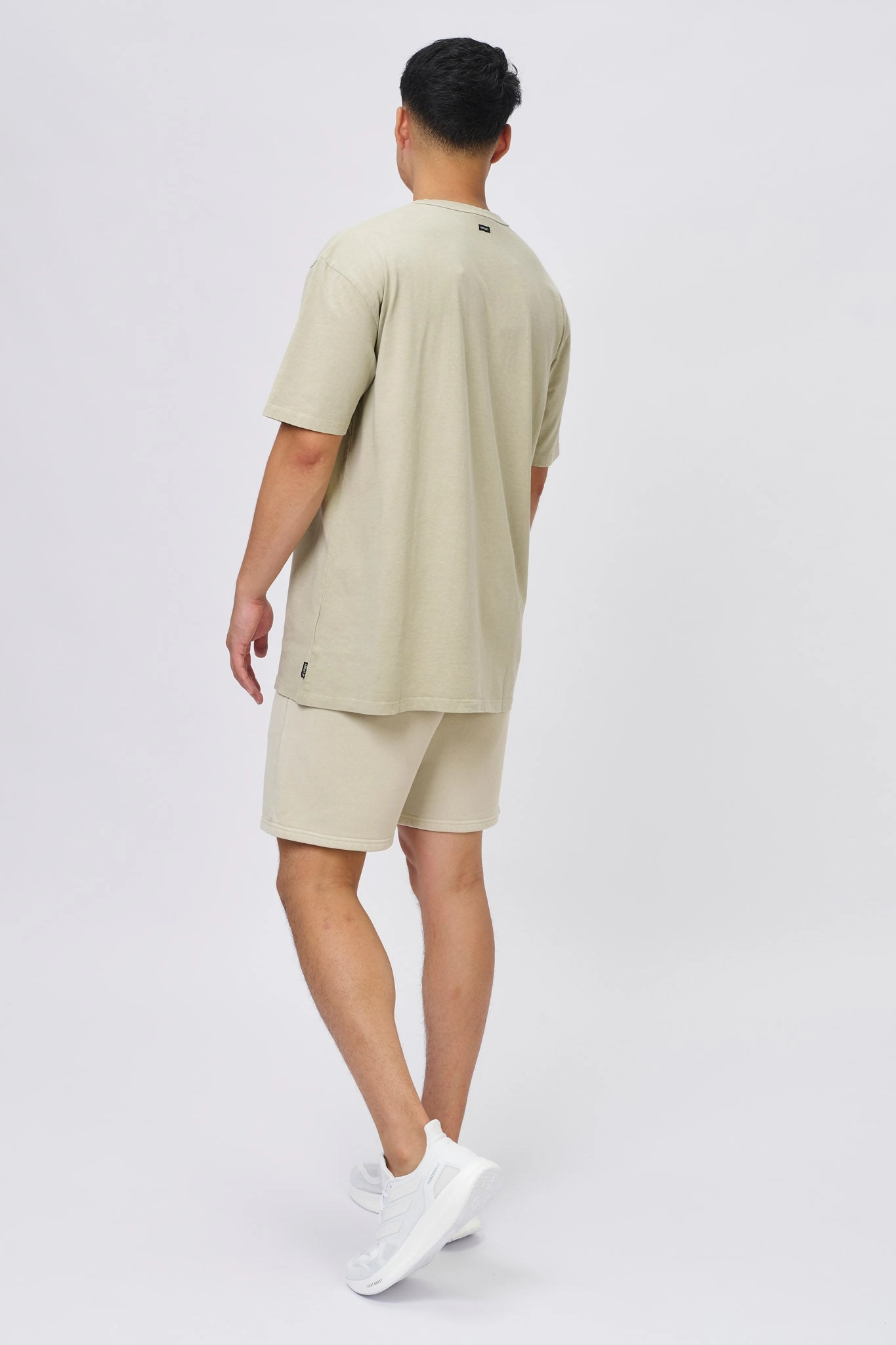 INSPORT MEN'S EASTON WASHED OLIVE OVERSIZED TEE