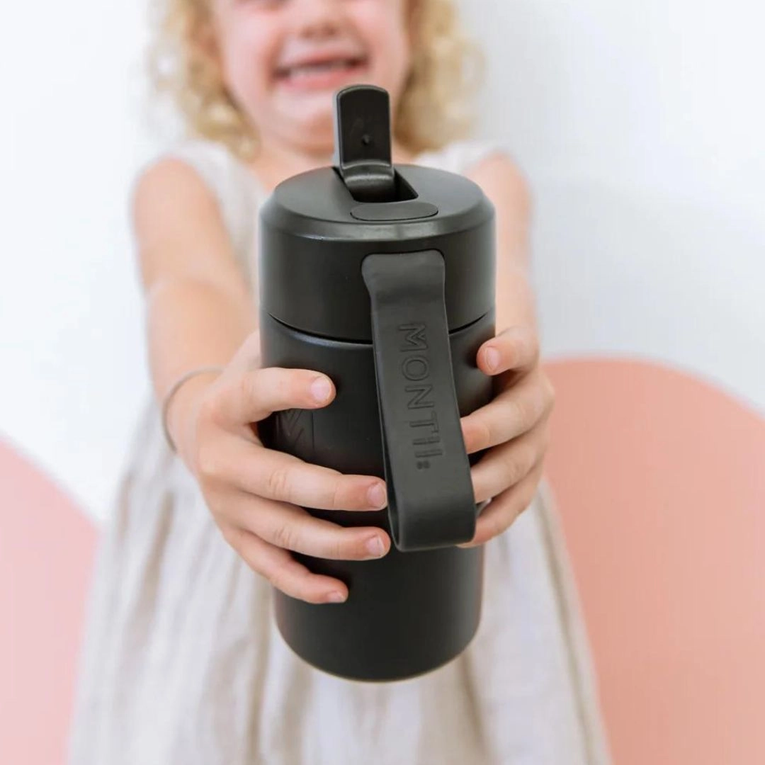 Insulated Drink Bottle 350ml -- Montii Midnight