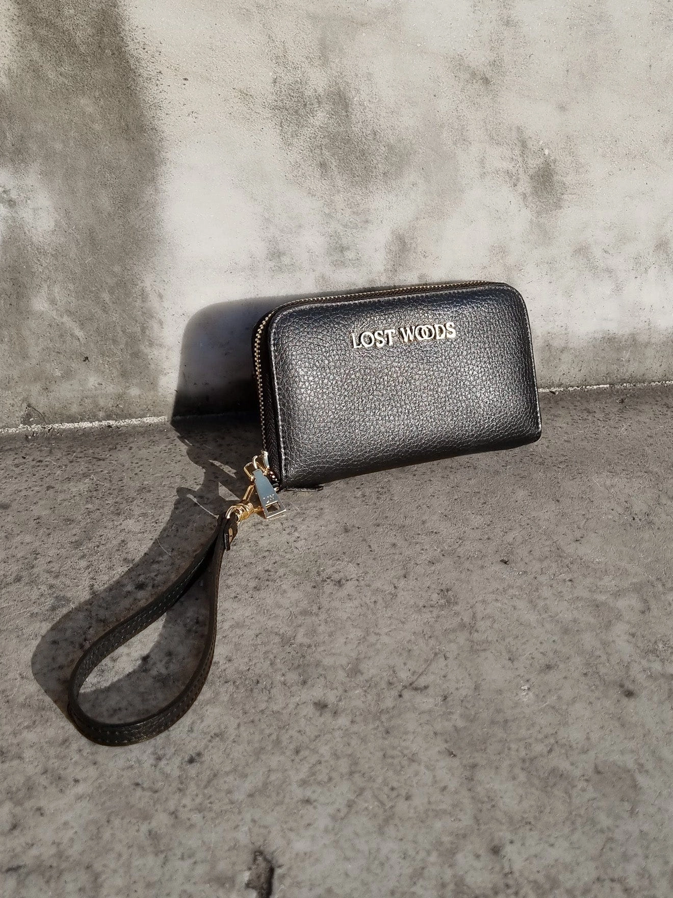 Iris MIRUM® Leather Vegan  Wallet | Black & Gold
