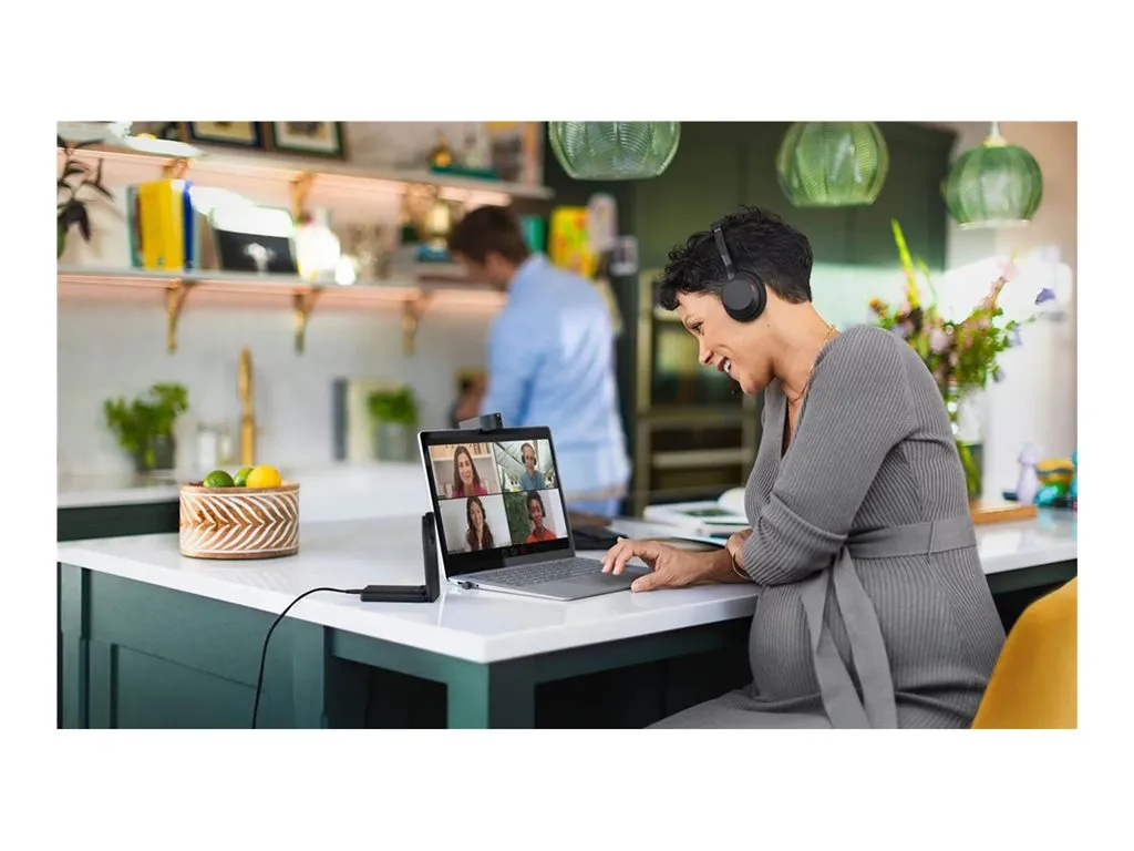 Jabra Evolve2 55 MS Stereo - Headset - on-ear - Bluetooth - wireless - active noise canceling - USB-A via Bluetooth adapter - 25599-999-989-01