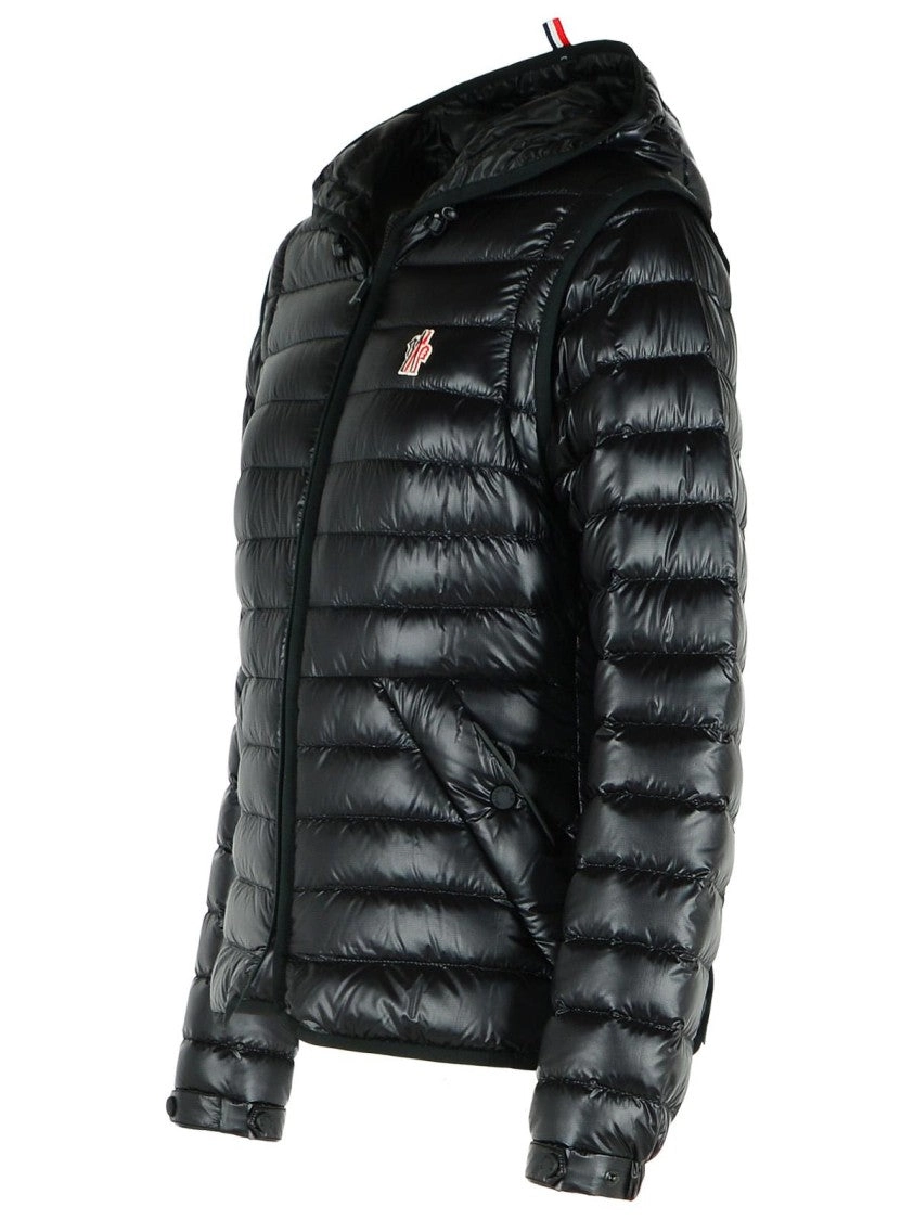 'Karura' Black Polyamide Jacket