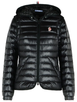 'Karura' Black Polyamide Jacket