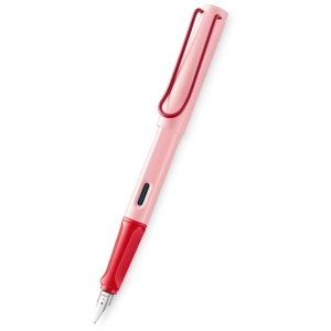 Lamy Fountain Pen - Safari with Red Grip, Cherry Blossom, L0E8CHB