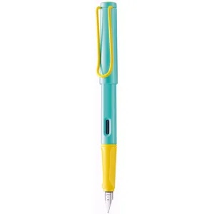 Lamy Fountain Pen - Safari with Yellow Grip, Pina Colada, L0E9PCL
