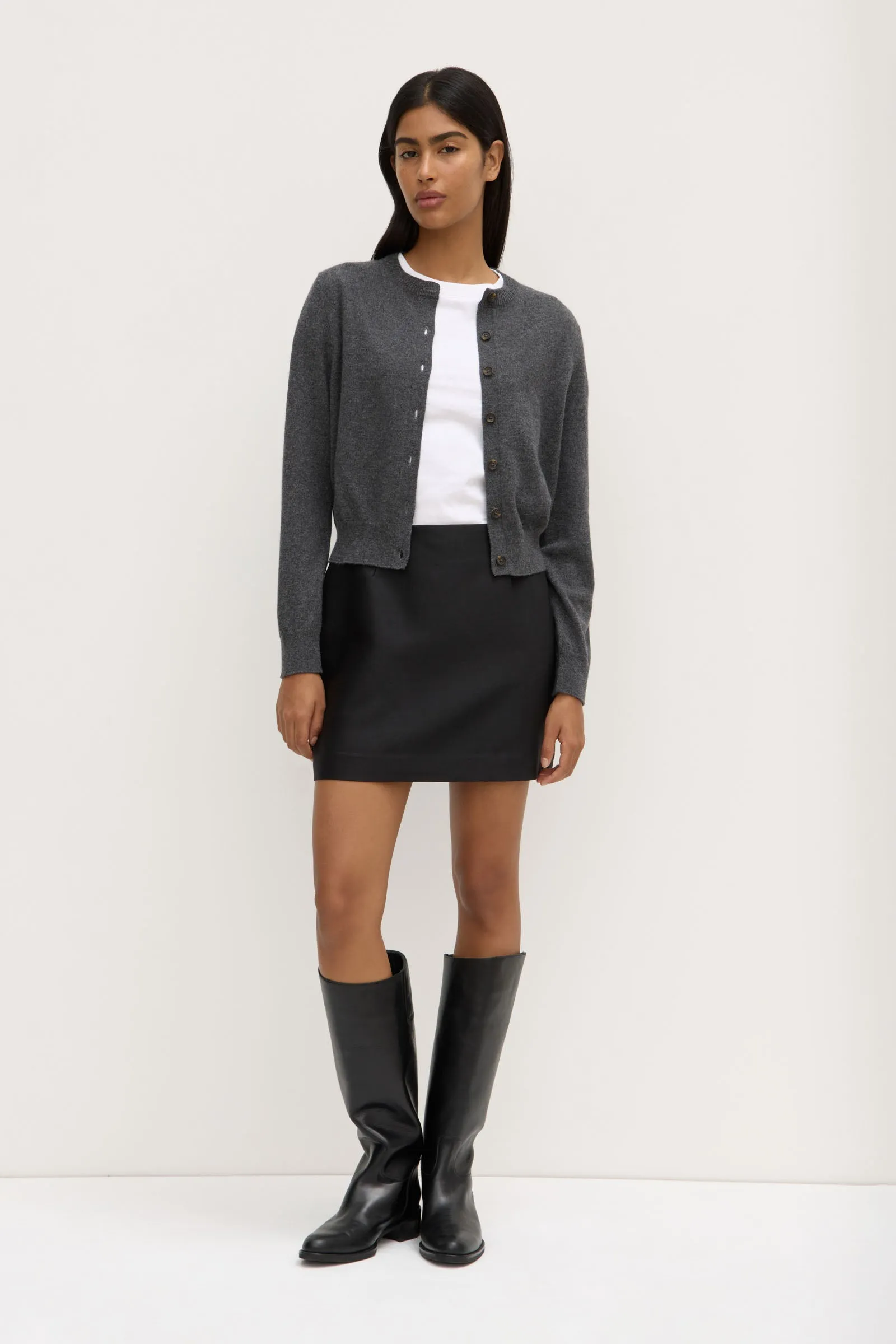 Lara Cashmere Knit Cardigan