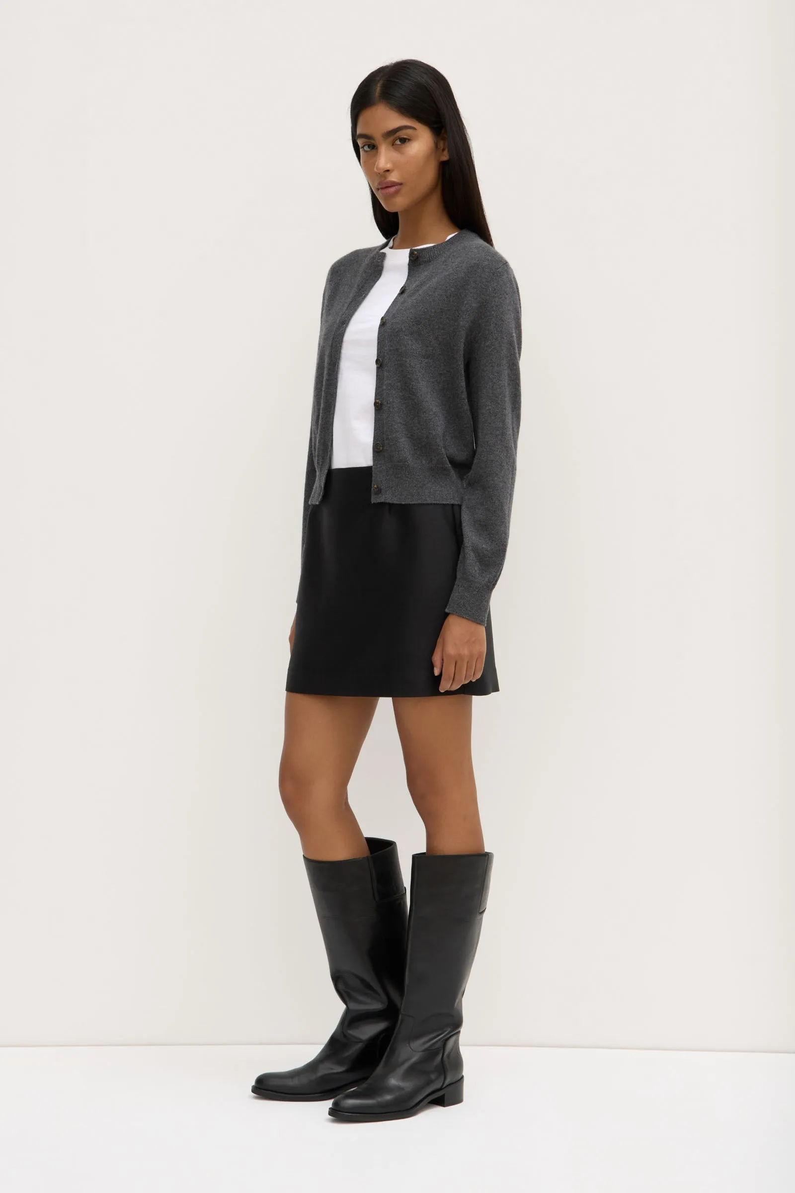 Lara Cashmere Knit Cardigan