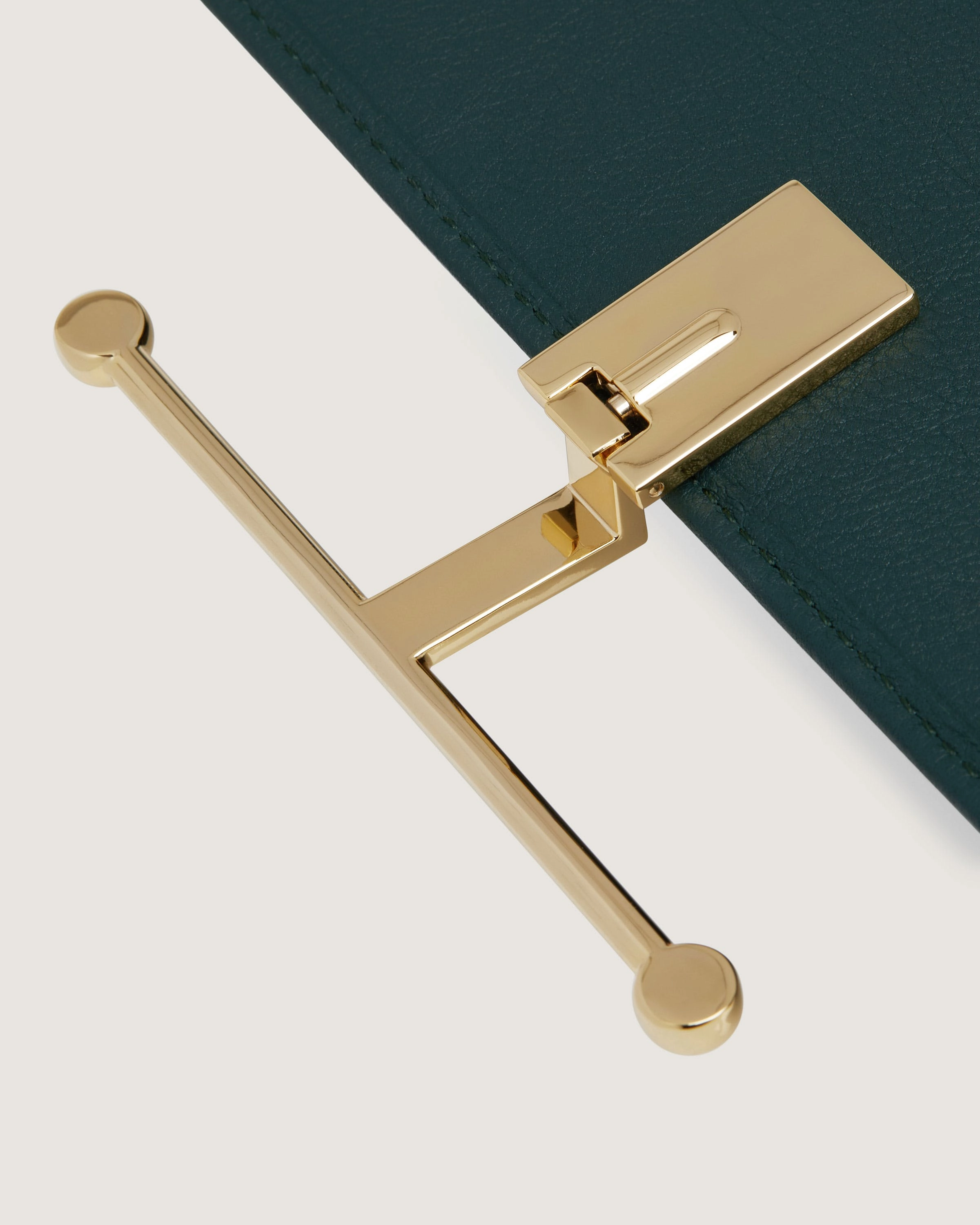 Large Melville Street Wallet - Bottle Green