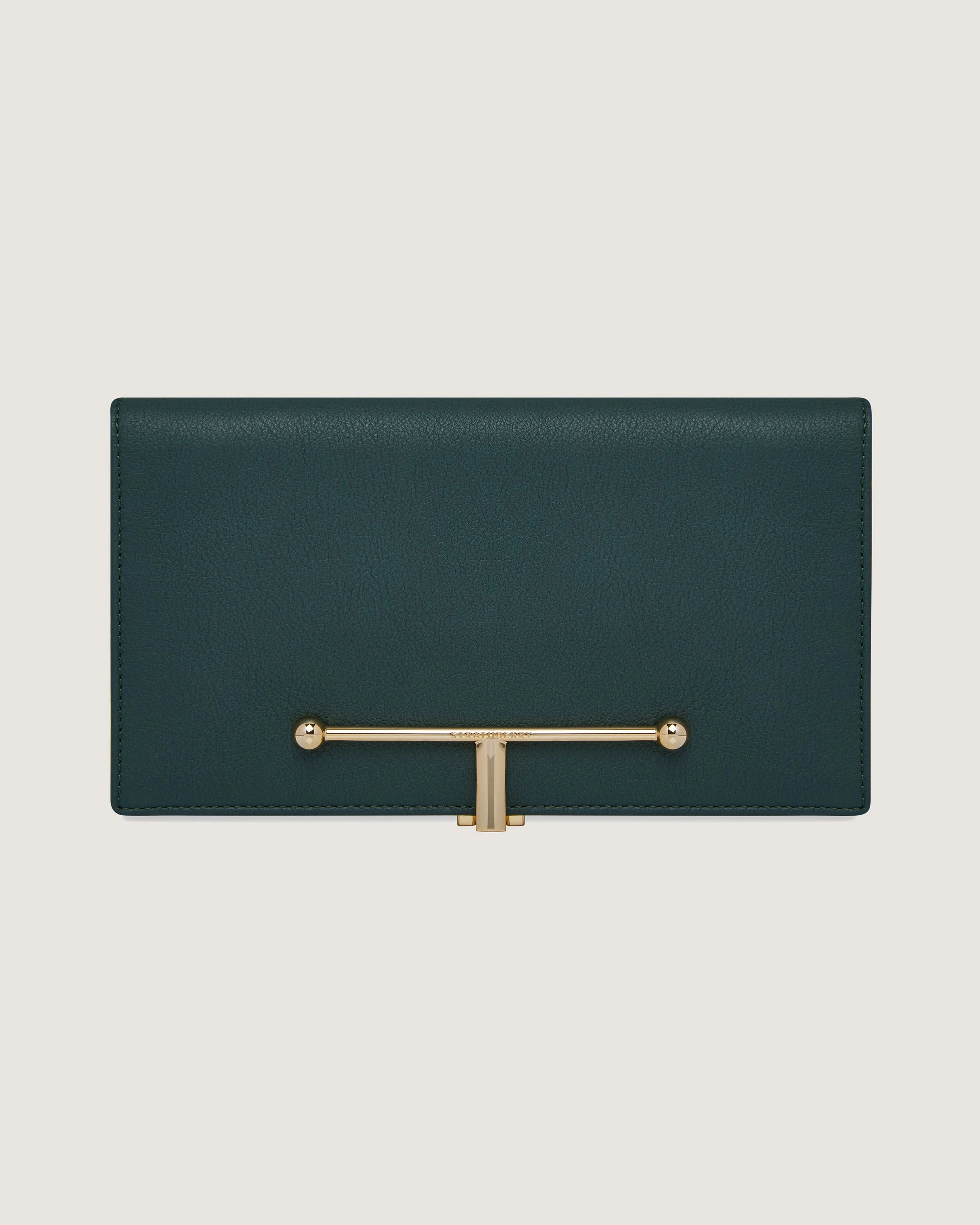 Large Melville Street Wallet - Bottle Green