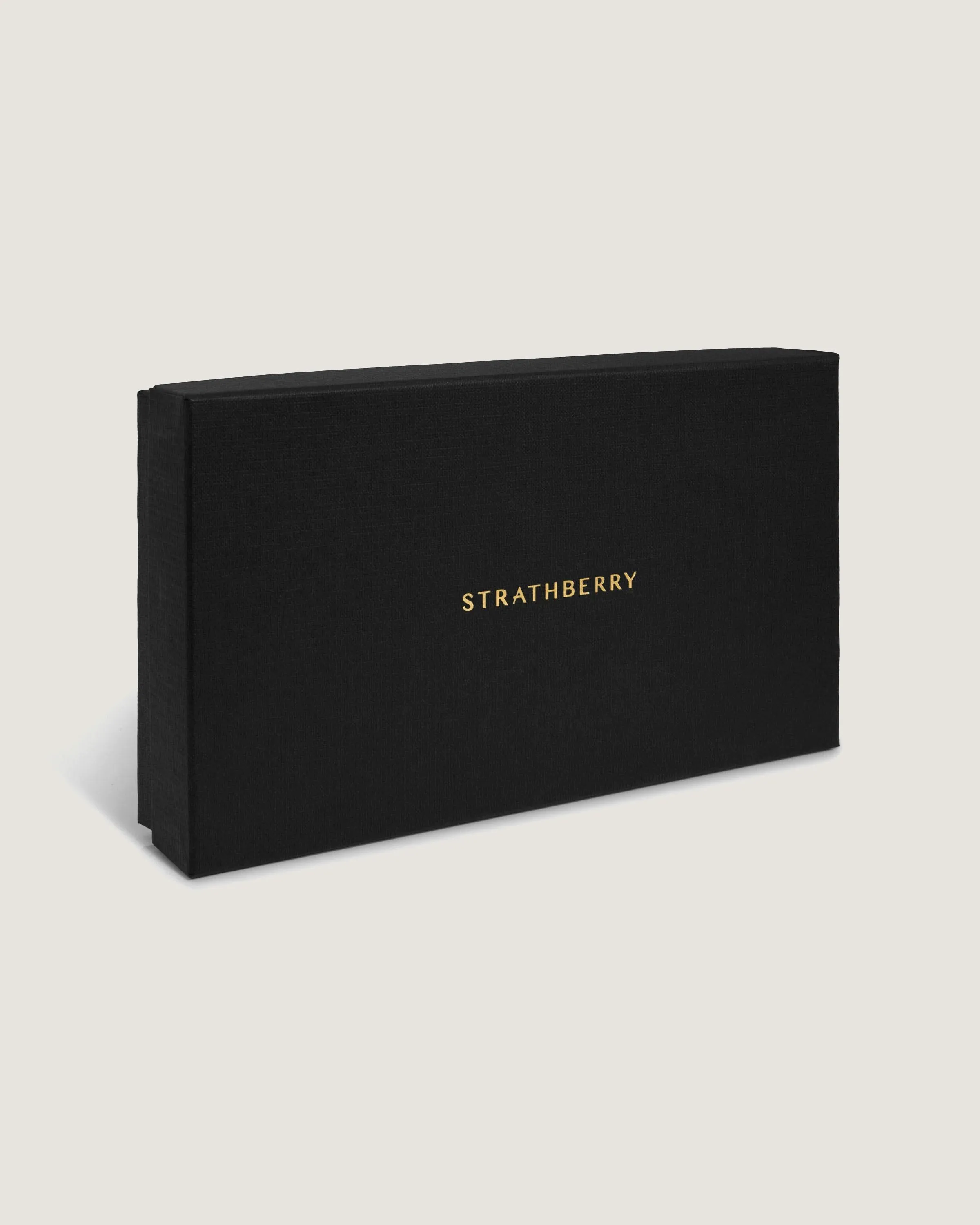Large Melville Street Wallet - Croc-Embossed Leather Chocolate
