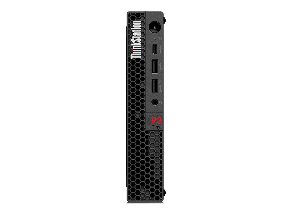 Lenovo ThinkStation P3 30H0 - Tiny 1 x Core i9 13900T / up to 5.3 GHz - vPro Enterprise - RAM 16 GB - SSD 512 GB - TCG Opal Encryption, 30H0000VUS