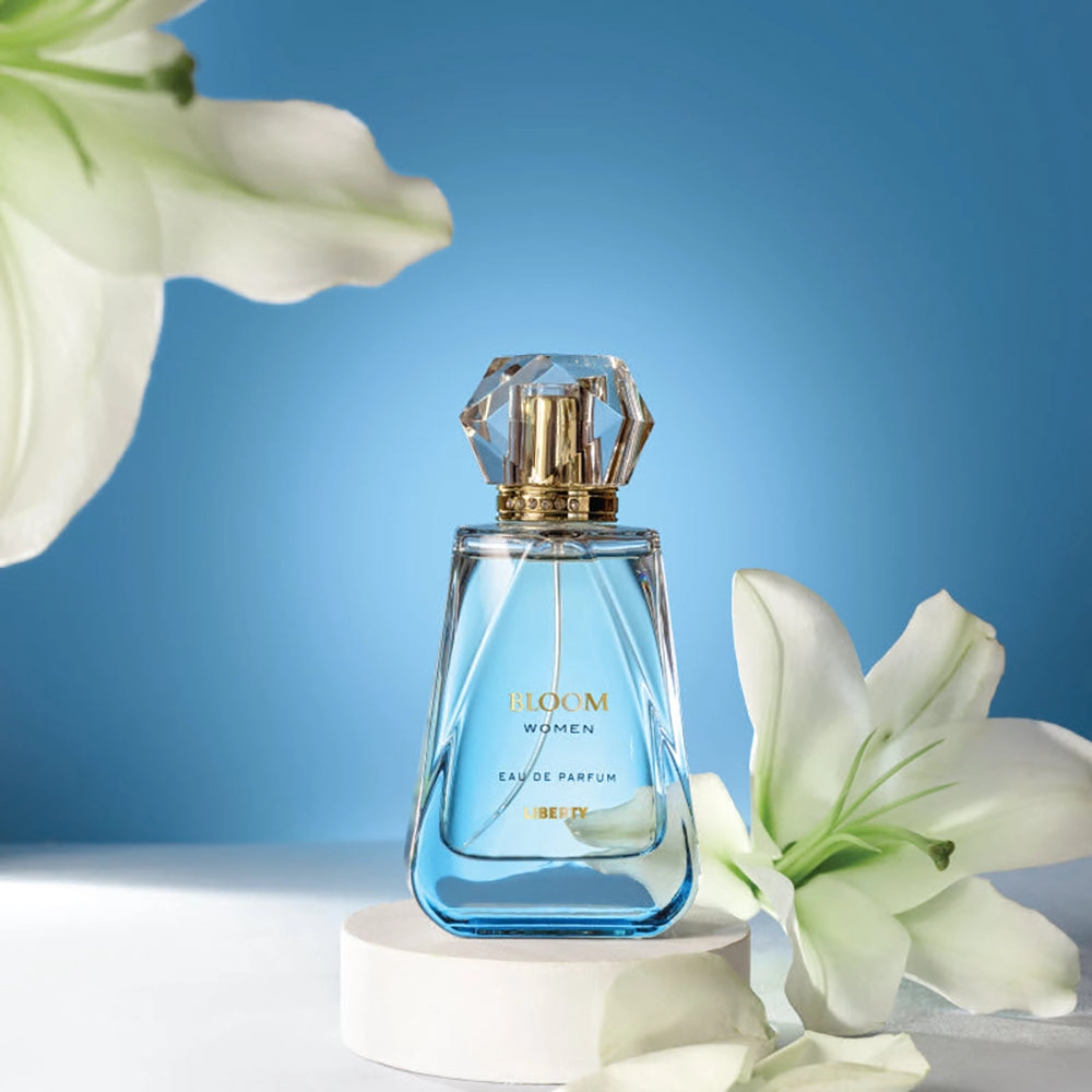 Liberty Luxury Bloom Perfume for Women (100ml/3.4Oz), Eau De Parfum (EDP), Crafted in France, Long Lasting Smell, Soft Oriental notes.