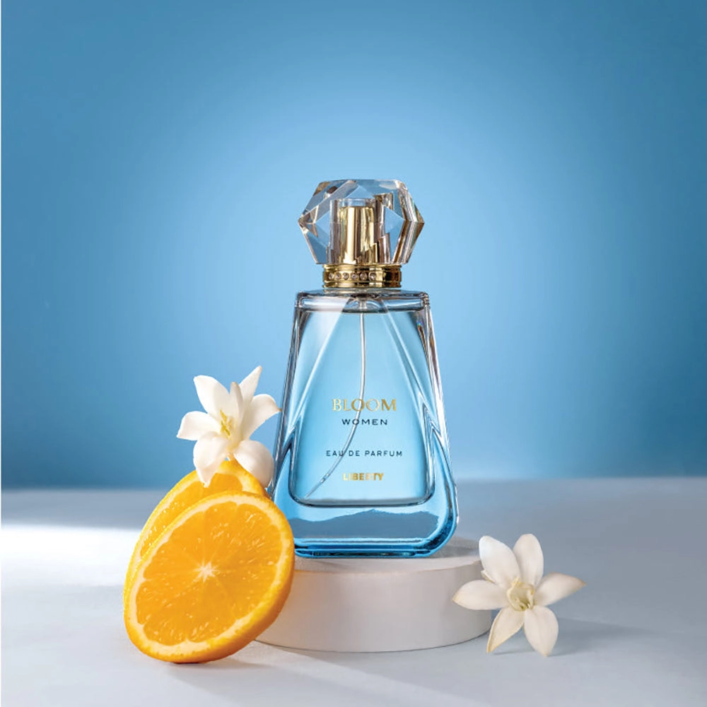 Liberty Luxury Bloom Perfume for Women (100ml/3.4Oz), Eau De Parfum (EDP), Crafted in France, Long Lasting Smell, Soft Oriental notes.
