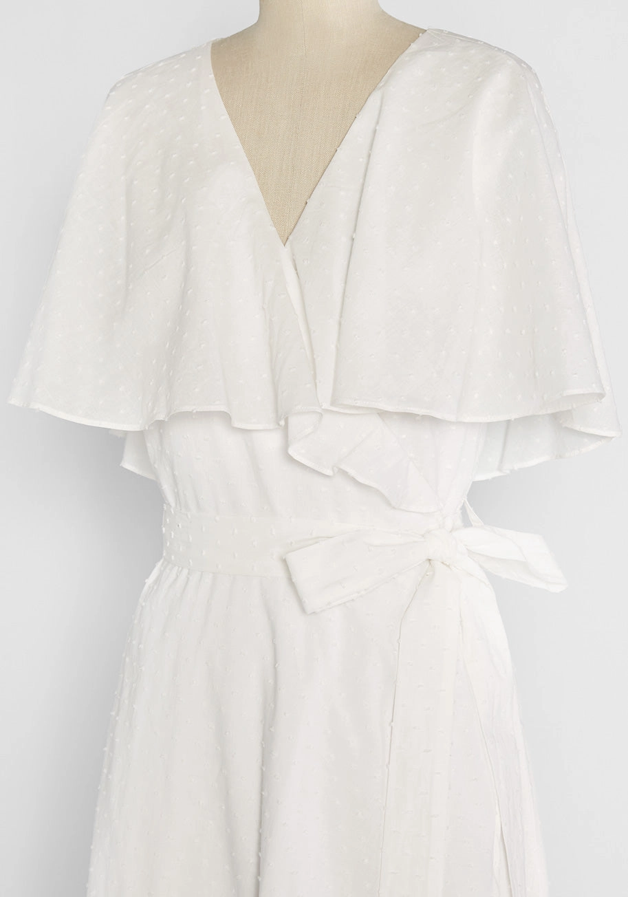 Lift Your Wings Wrap Dress