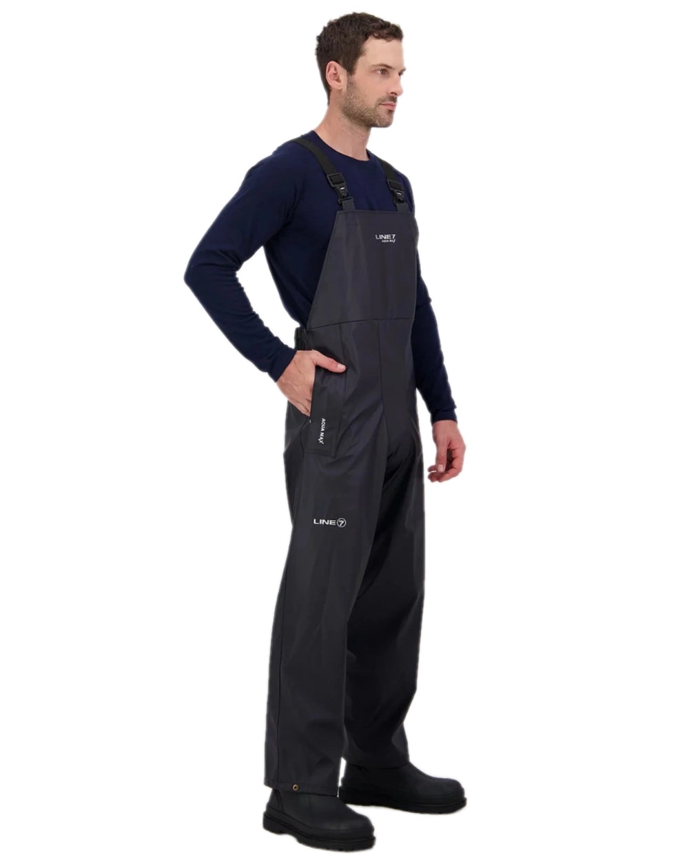 Line 7 Mens Aqua Max Bib Waterproof Trouser