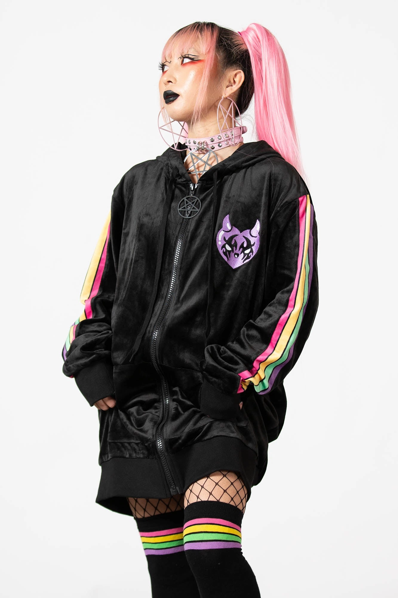 Lounge Wizard Velour Hoodie