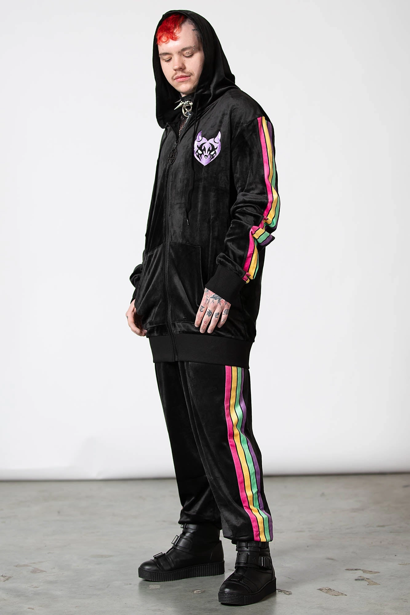 Lounge Wizard Velour Hoodie