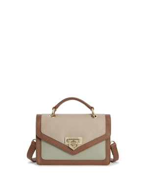 Loxley Mini Cross Body Bag - Mint Tri-Color