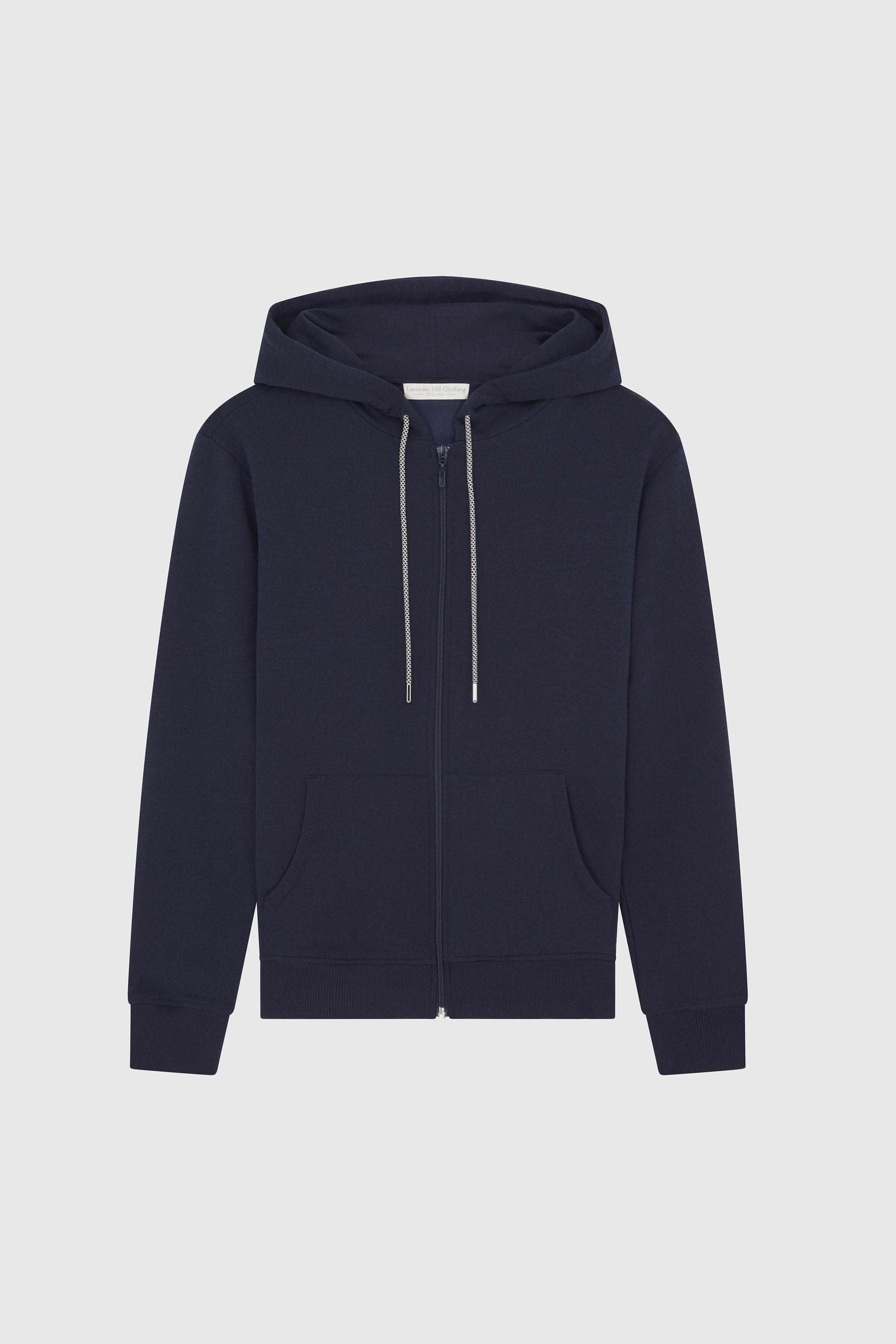 Luxury Cotton TENCEL™ Lyocell Hoodie | Navy