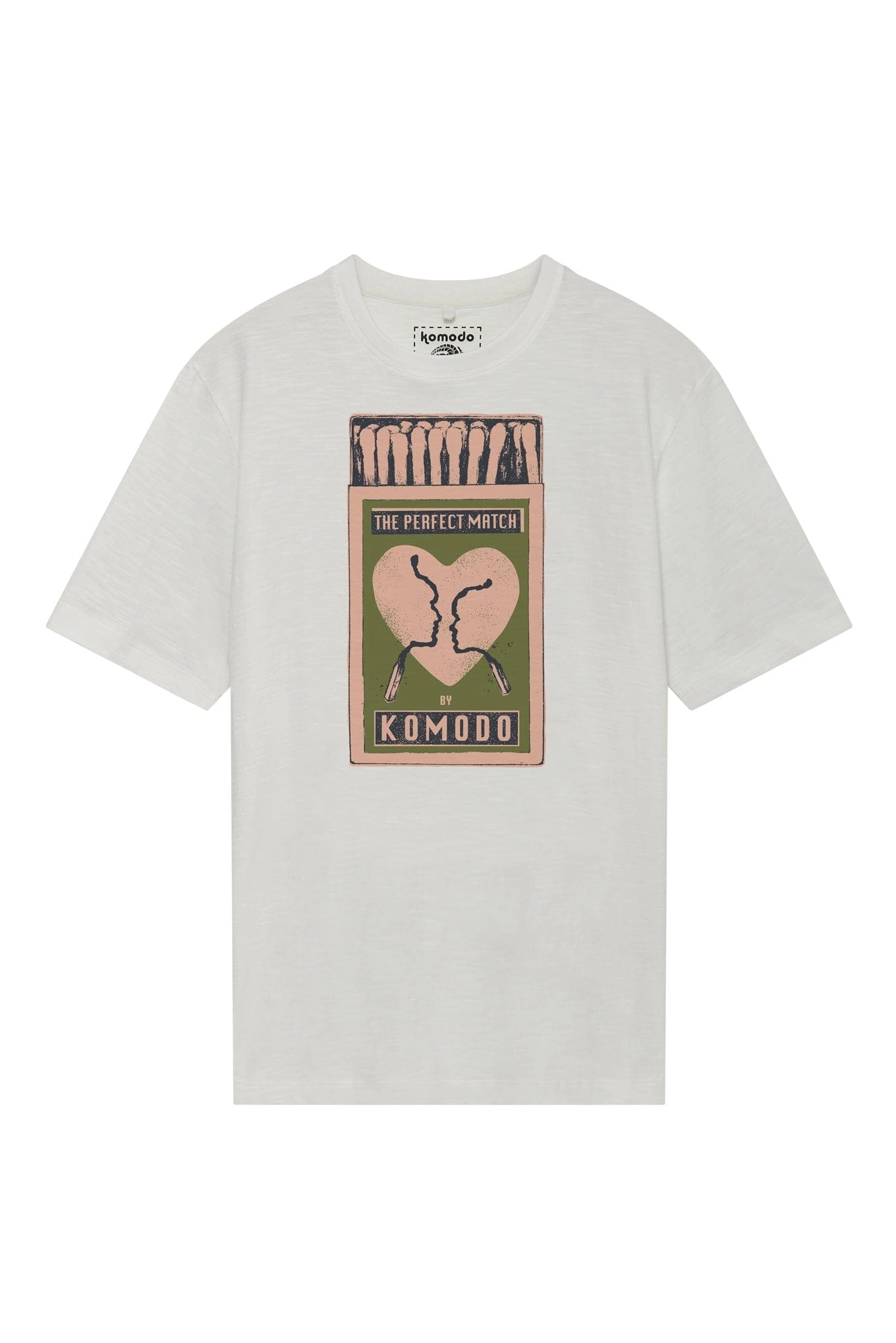 Matchmaking Men's Organic Cotton T-Shirt | Off White