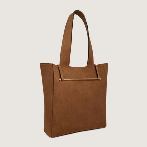 Melody Tote - Tan Suede
