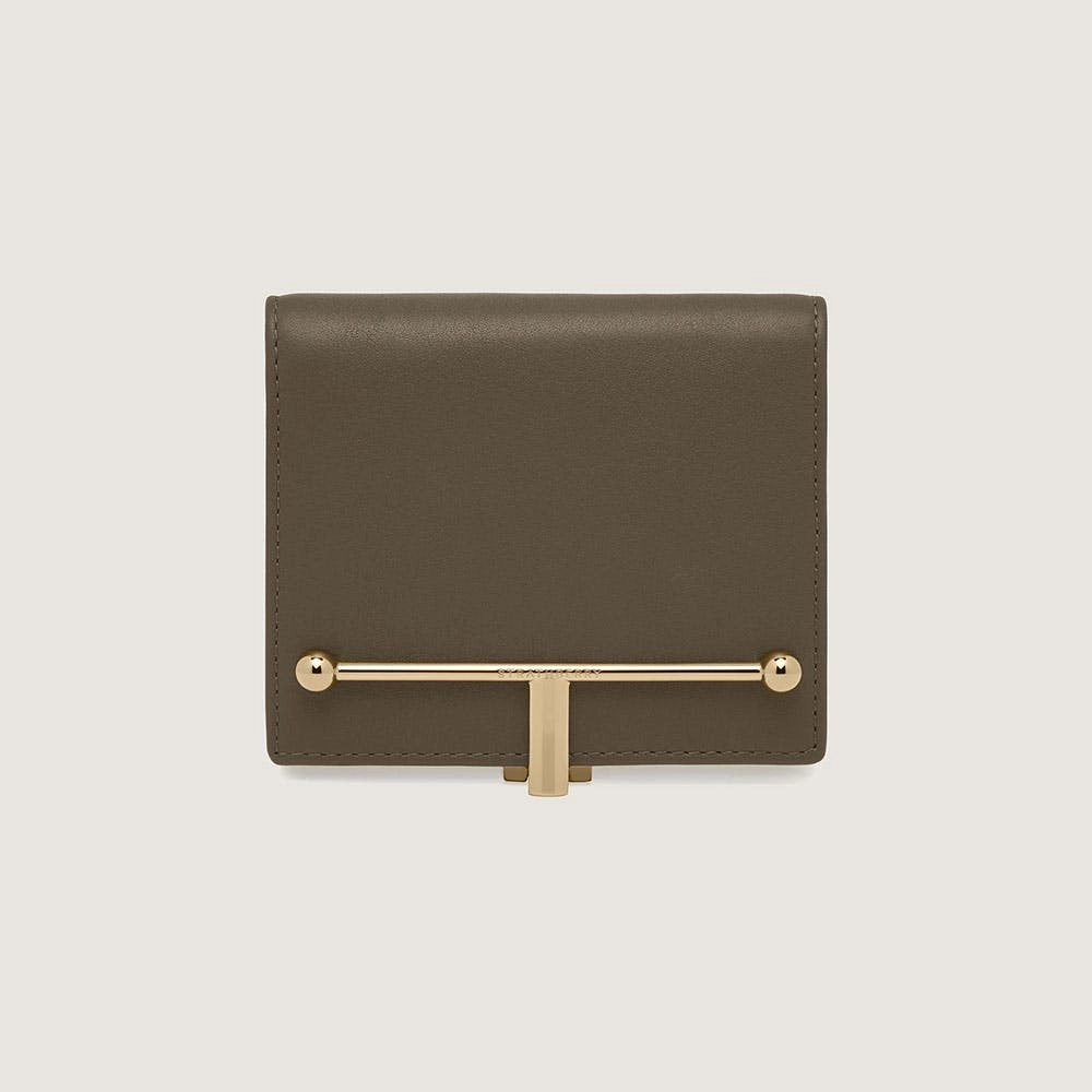 Melville Street Wallet - Khaki/Caramel/Diamond