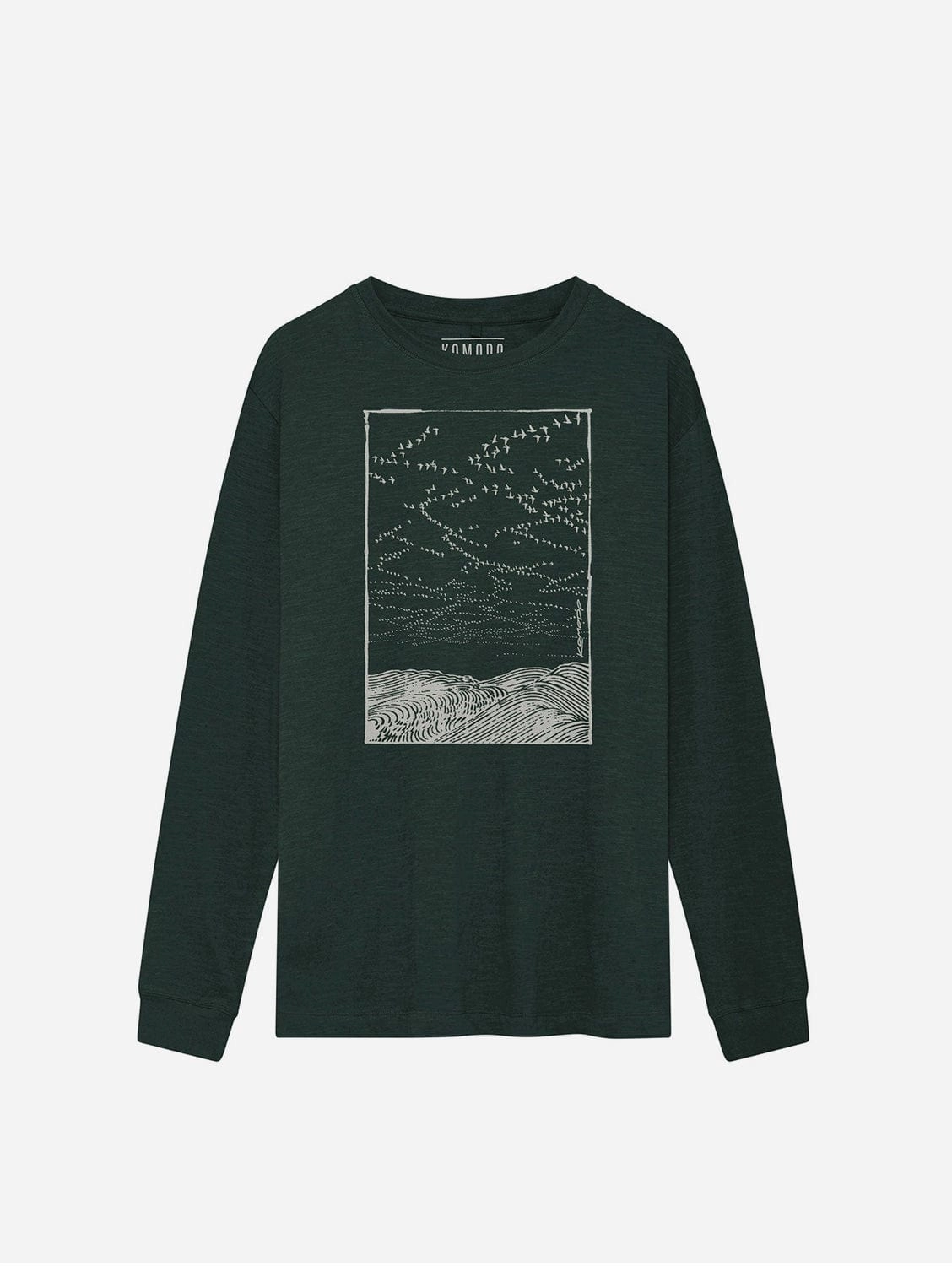 Migration Men's Organic Cotton T-Shirt | Green