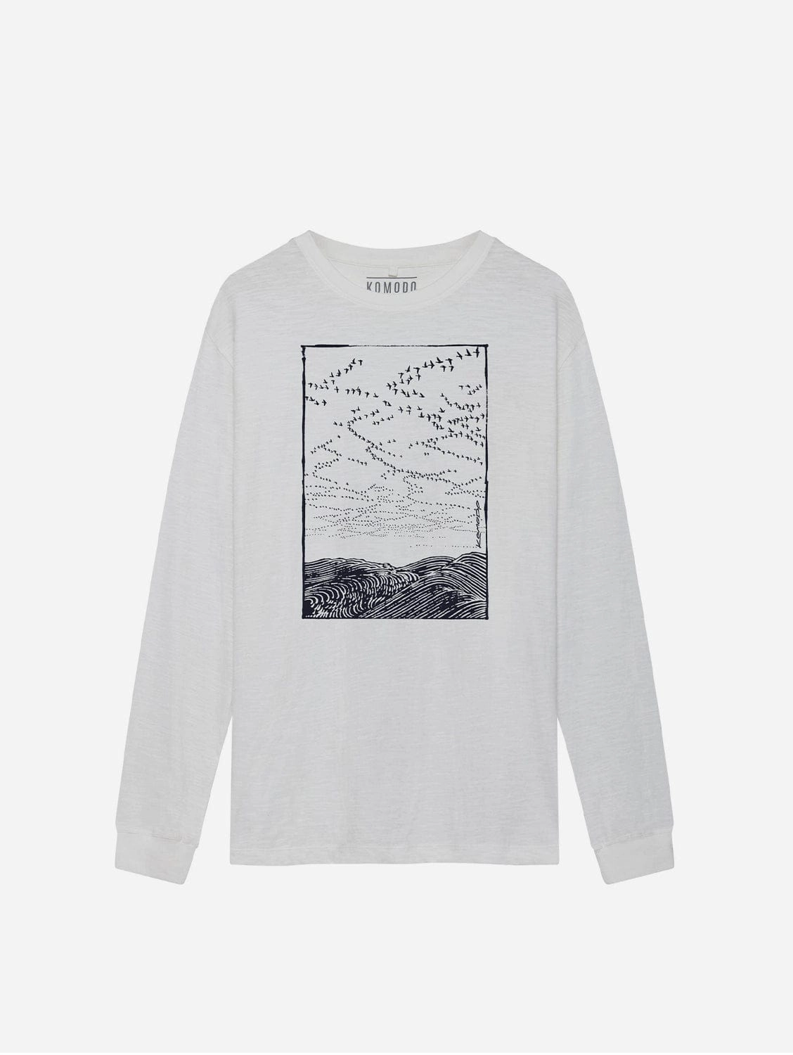 Migration Men's Organic Cotton T-Shirt | White