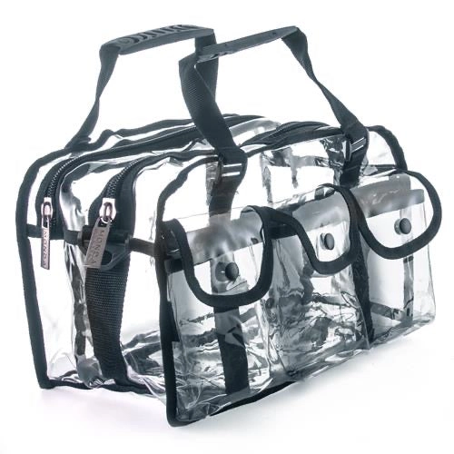 Monda MST-250S-GY Clear PVC Makeup Bag