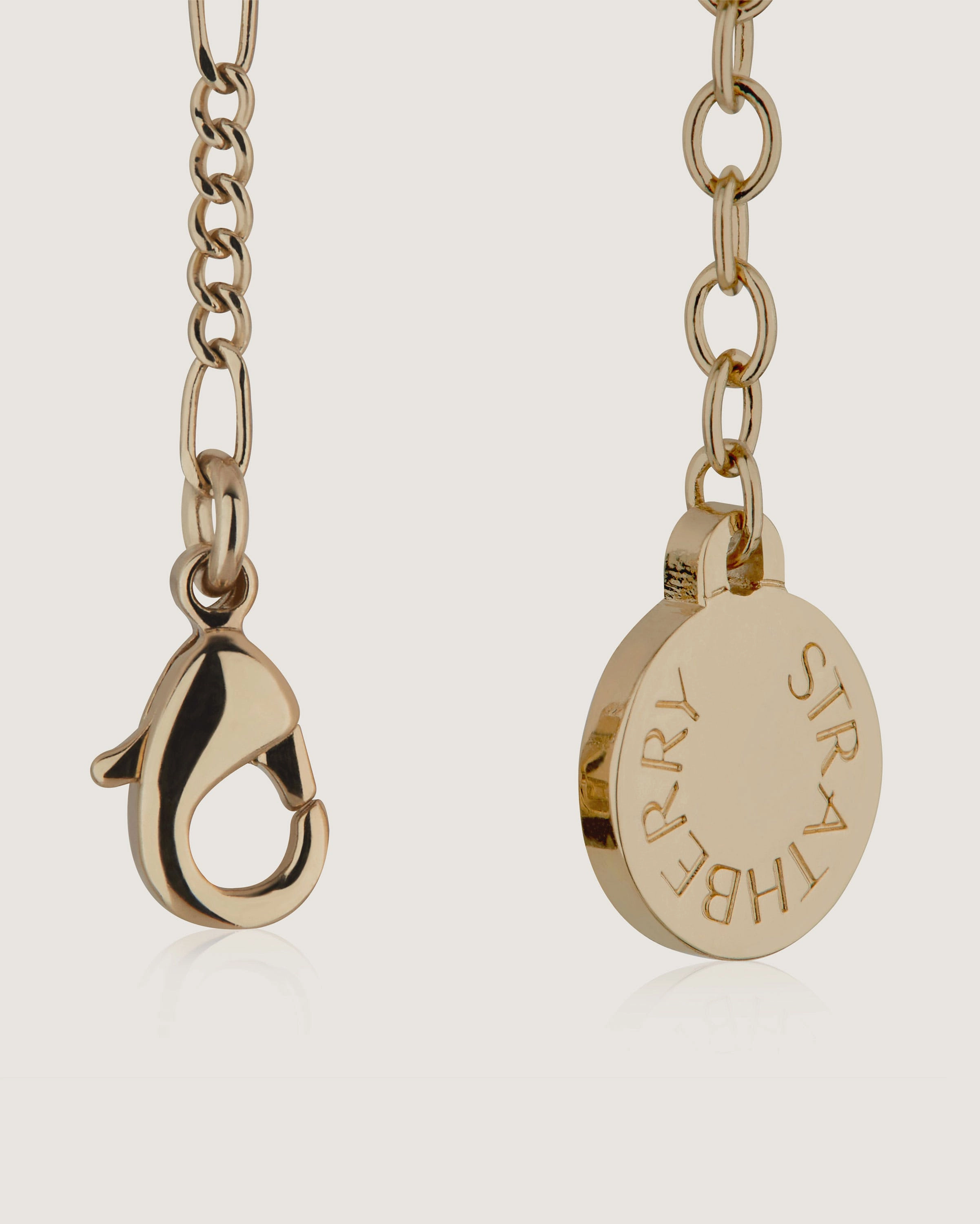 Monogram Bracelet - 22 Carat Gold Gilded
