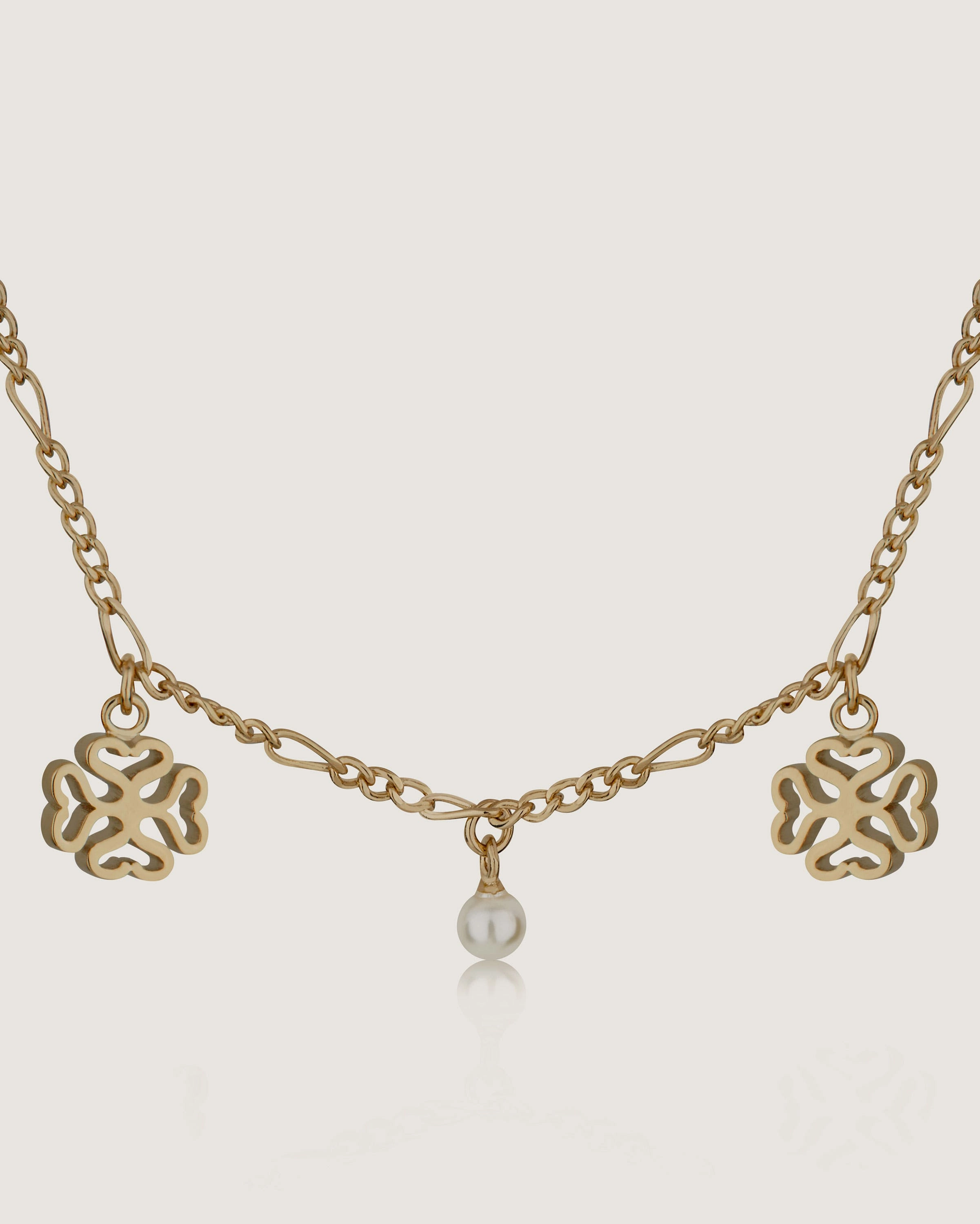 Monogram Bracelet - 22 Carat Gold Gilded