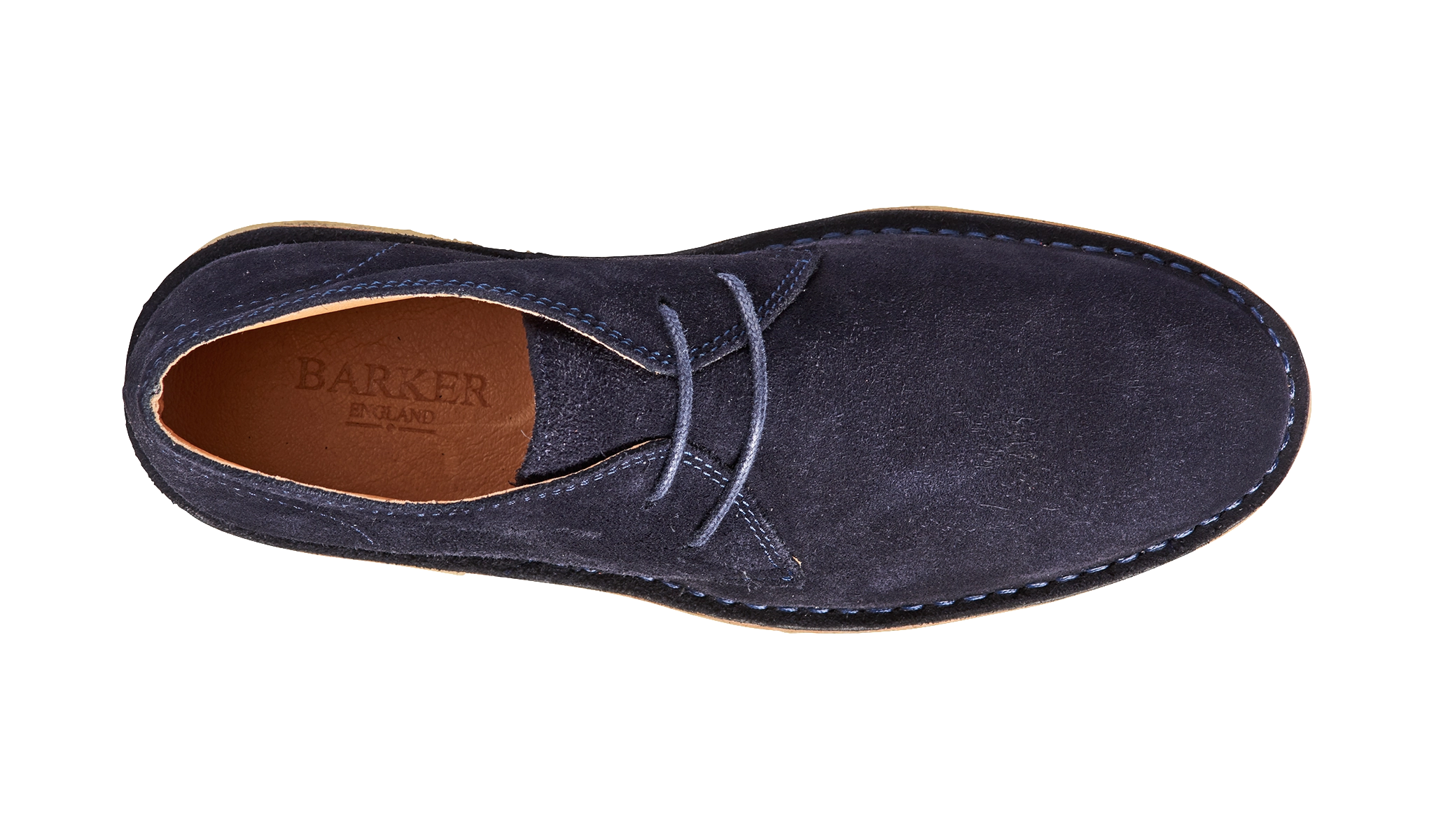 Monty - Navy Suede