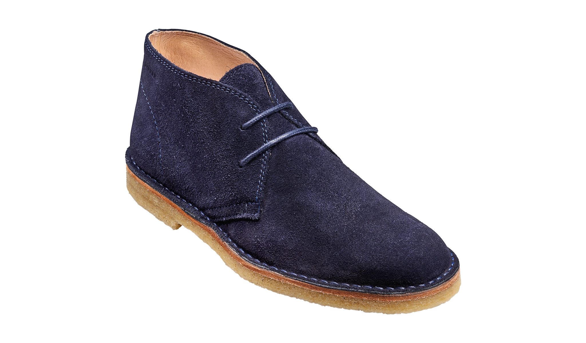 Monty - Navy Suede